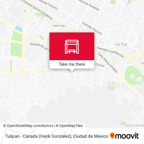 Tulipan - Canada (Hank González) map