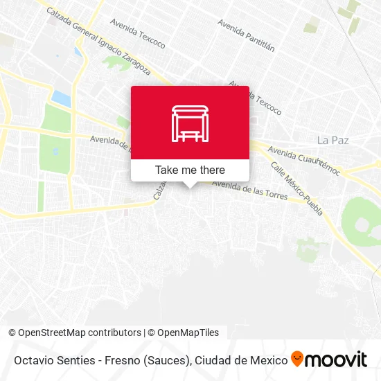 Octavio Senties - Fresno (Sauces) map