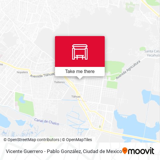 Vicente Guerrero - Pablo González map