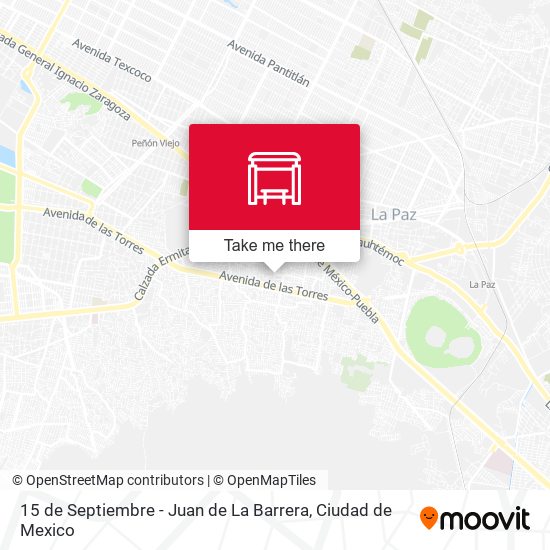 15 de Septiembre - Juan de La Barrera map