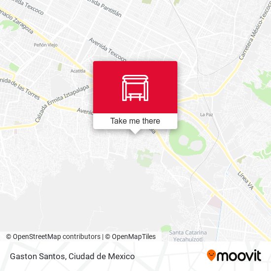 Mapa de Gaston Santos
