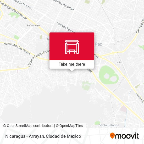 Nicaragua - Arrayan map