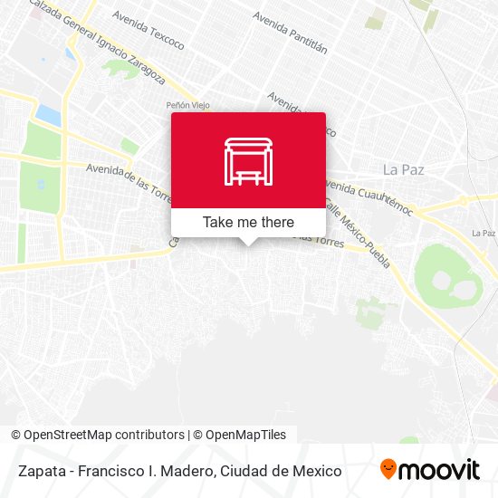 Zapata - Francisco I. Madero map