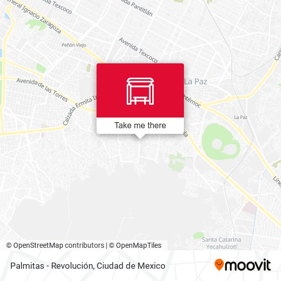 Palmitas - Revolución map