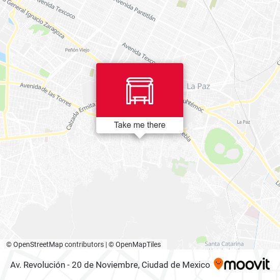 Av. Revolución - 20 de Noviembre map