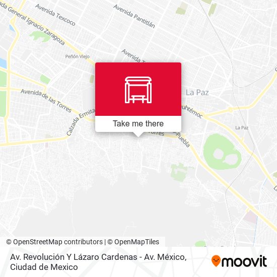 Mapa de Av. Revolución Y Lázaro Cardenas - Av. México