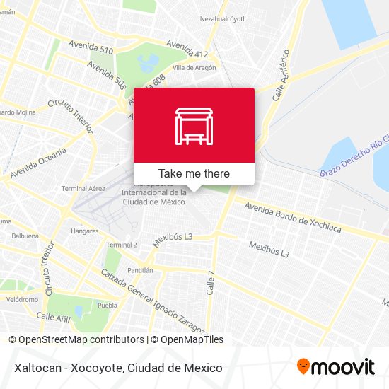 Mapa de Xaltocan - Xocoyote