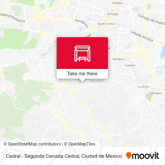 Cedral - Segunda Cerrada Cedral map