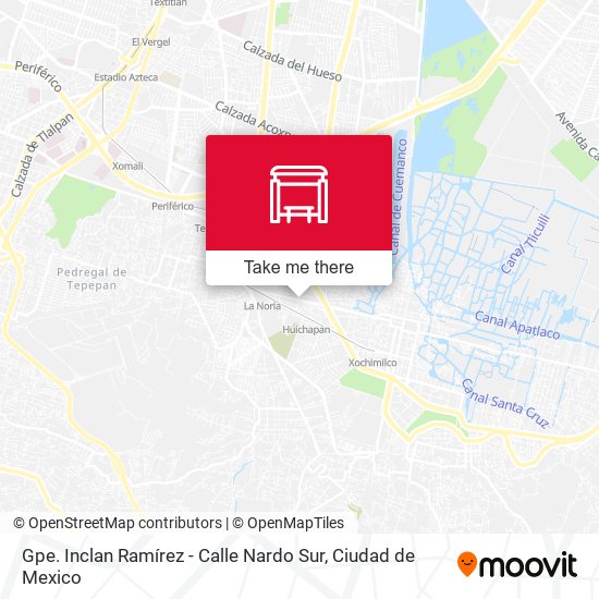 Gpe. Inclan Ramírez - Calle Nardo Sur map
