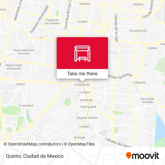 Mapa de Quinto