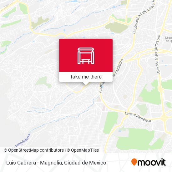 Luis Cabrera - Magnolia map