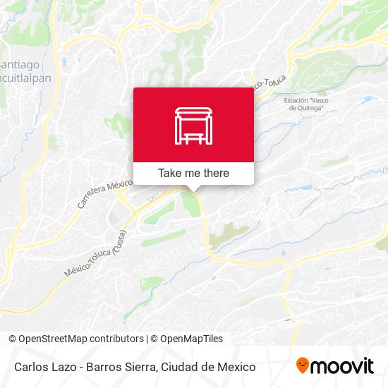 Mapa de Carlos Lazo - Barros Sierra