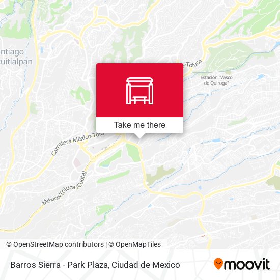 Barros Sierra - Park Plaza map