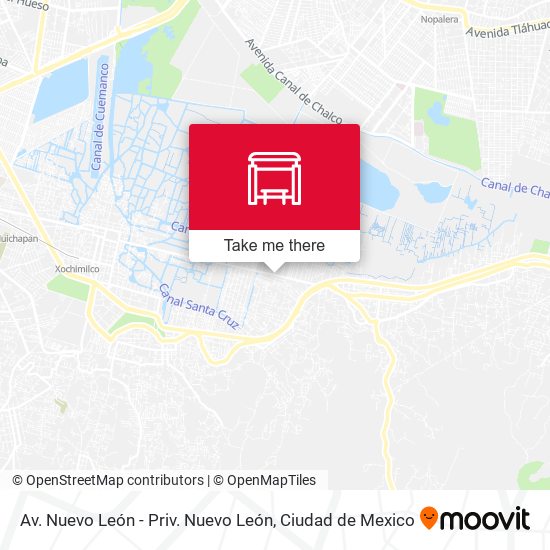 Av. Nuevo León - Priv. Nuevo León map
