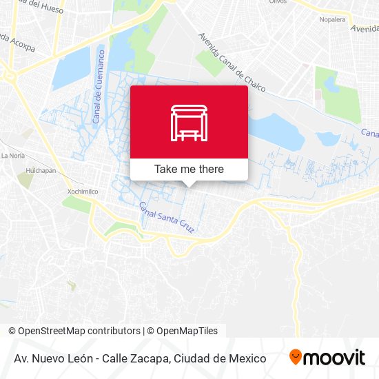 Av. Nuevo León - Calle Zacapa map