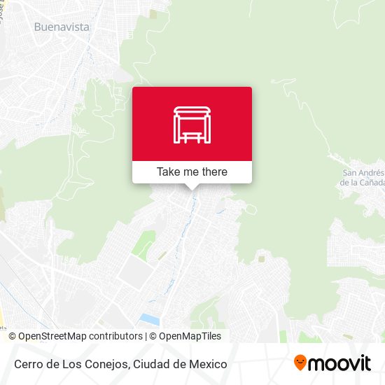 Mapa de Cerro de Los Conejos