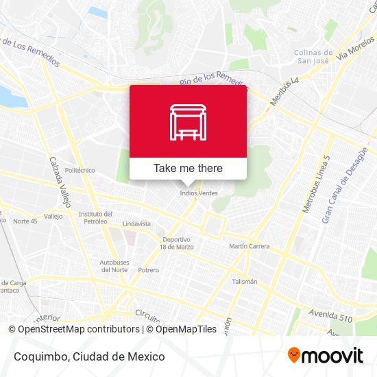 Coquimbo map
