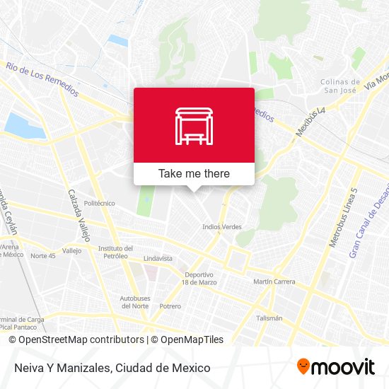 Neiva Y Manizales map