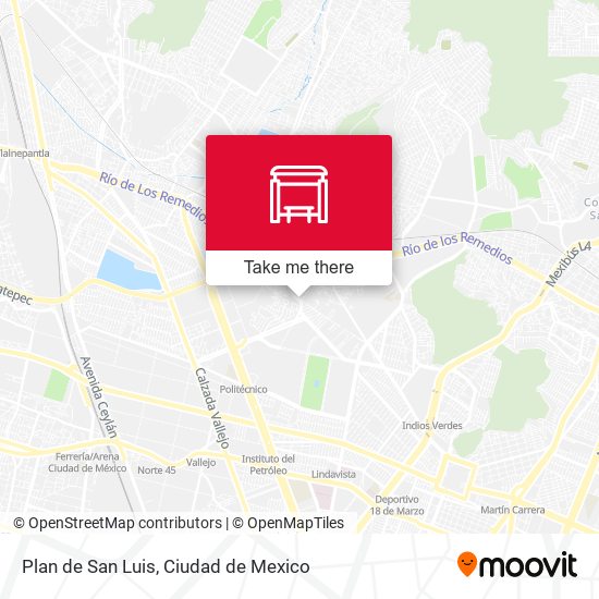 Mapa de Plan de San Luis