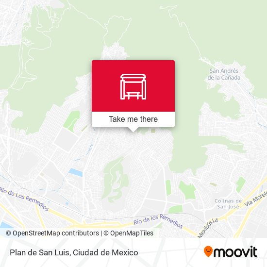 Mapa de Plan de San Luis