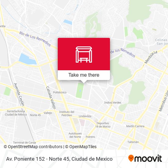 Av. Poniente 152 - Norte 45 map