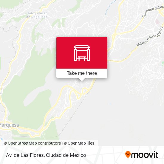 Mapa de Av. de Las Flores