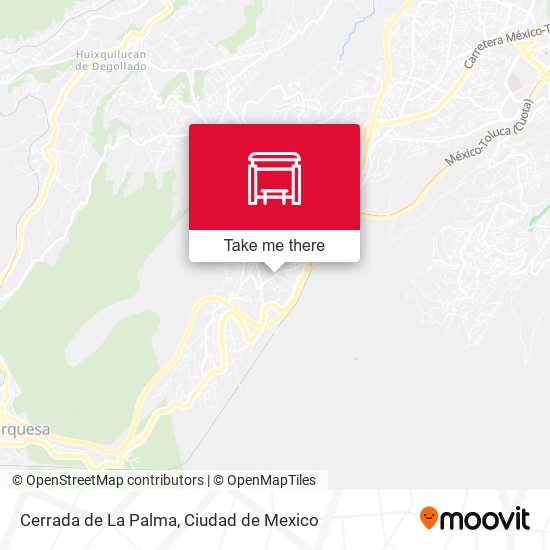 Cerrada de La Palma map
