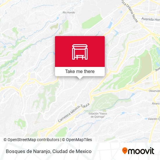 Mapa de Bosques de Naranjo
