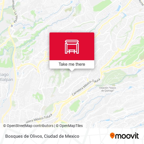 Mapa de Bosques de Olivos