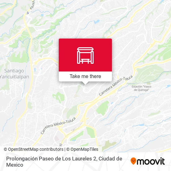 Prolongación Paseo de Los Laureles 2 map