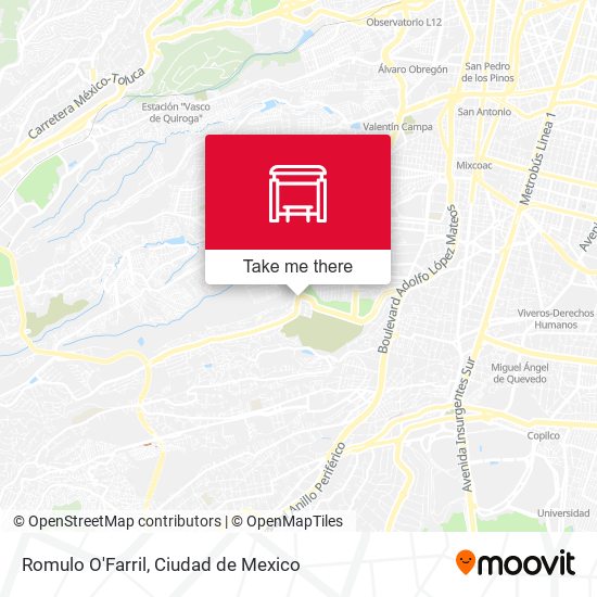 Mapa de Romulo O'Farril