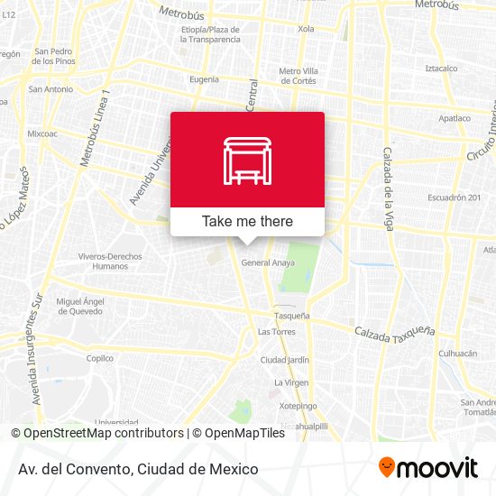 Mapa de Av. del Convento