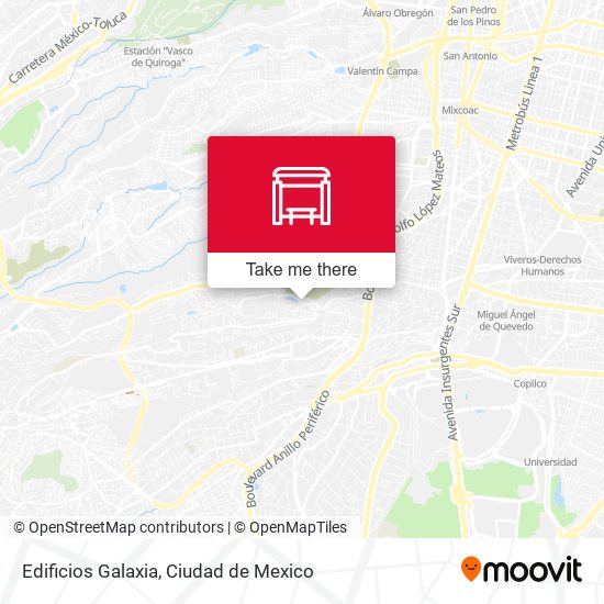 Mapa de Edificios Galaxia