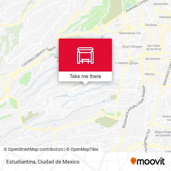 Mapa de Estudiantina