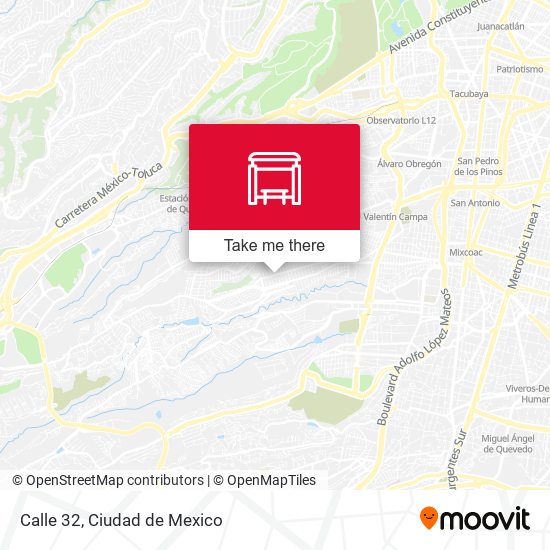 Mapa de Calle 32
