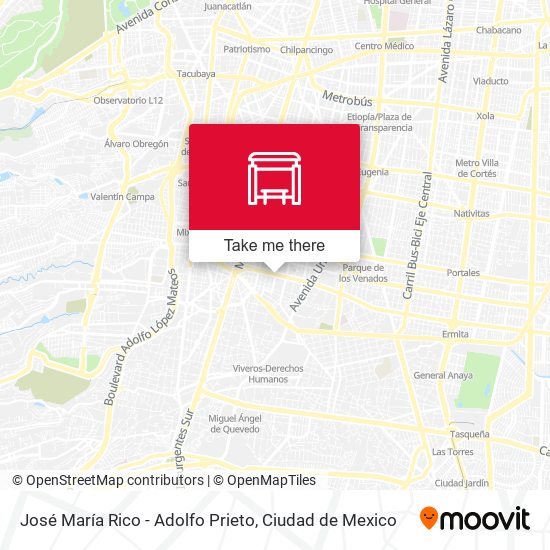 Mapa de José María Rico - Adolfo Prieto