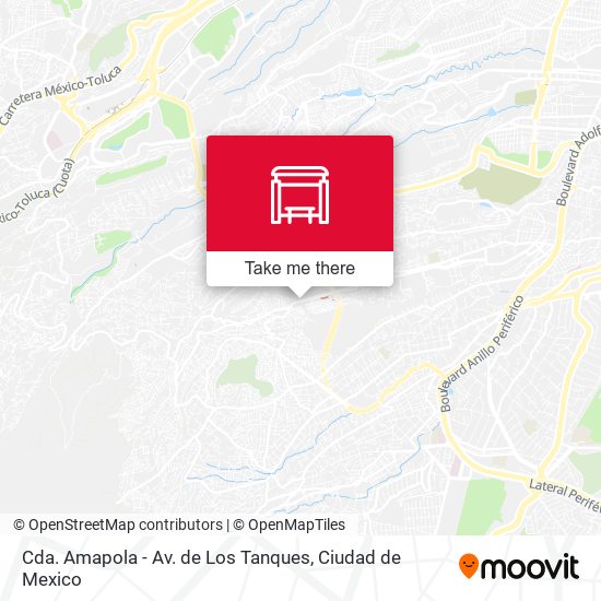 Mapa de Cda. Amapola - Av. de Los Tanques