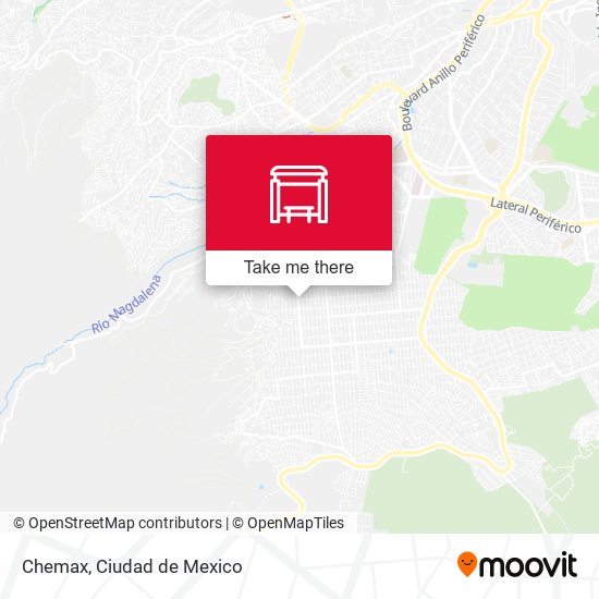 Mapa de Chemax