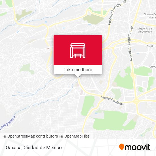 Oaxaca map