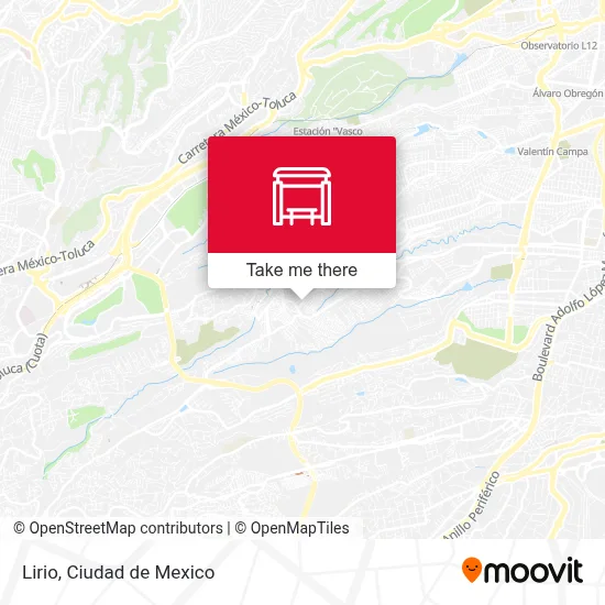 Lirio map
