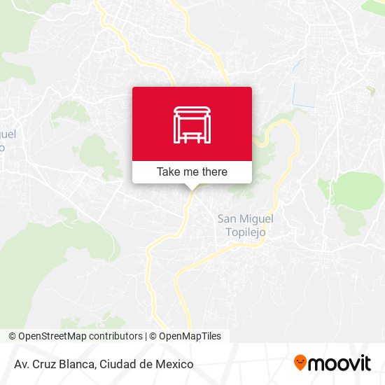 Mapa de Av. Cruz Blanca