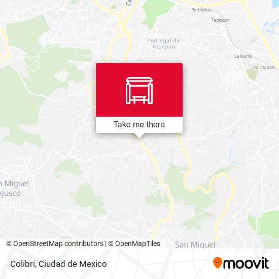 Mapa de Colibri