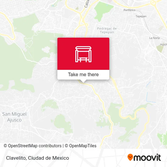 Clavelito map
