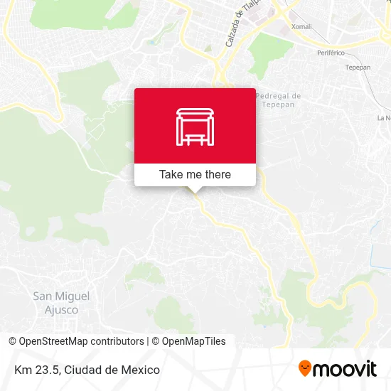 Km 23.5 map