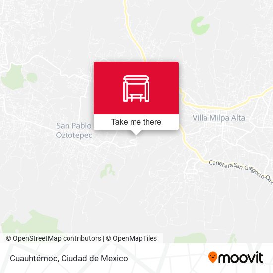 Cuauhtémoc map
