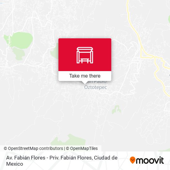 Av. Fabián Flores - Priv. Fabián Flores map