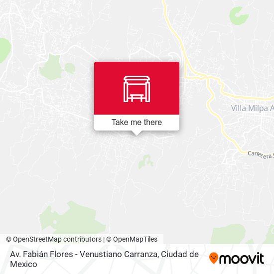 Mapa de Av. Fabián Flores - Venustiano Carranza