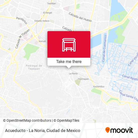 Acueducto - La Noria map