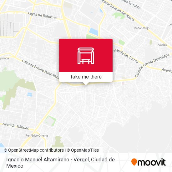 Mapa de Ignacio Manuel Altamirano - Vergel
