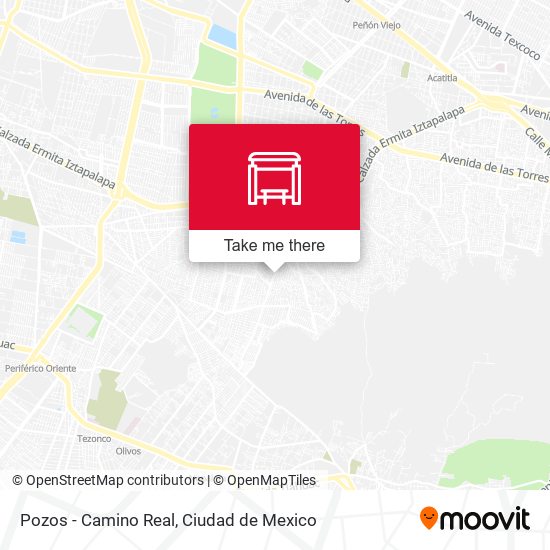 Mapa de Pozos - Camino Real